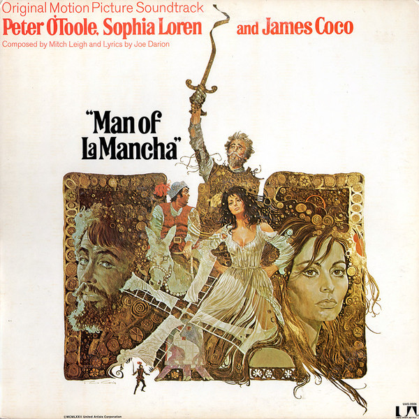 Mitch Leigh, Joe Darion / Peter O'Toole (2), Sophia Loren And James Coco - Man Of La Mancha (Original Motion Picture Soundtrack) - United Artists Records - UAS-9906 - LP, Album 1499227279