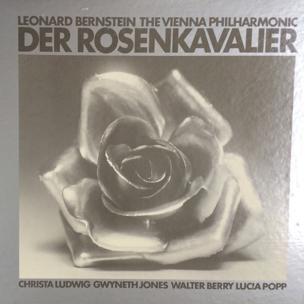 Leonard Bernstein, Wiener Philharmoniker, Christa Ludwig, Gwyneth Jones, Walter Berry, Lucia Popp - Der Rosenkavalier - CBS, CBS Masterworks - D4M 30652 - 4xLP, Album + Box 1500246424