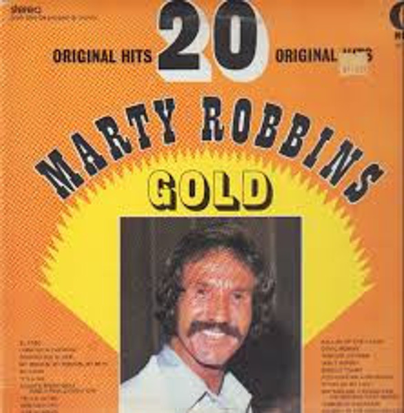 Marty Robbins - Gold - 20 Original Hits - K-tel, K-tel - NU 9060, P 12395 - LP, Comp 1524574711
