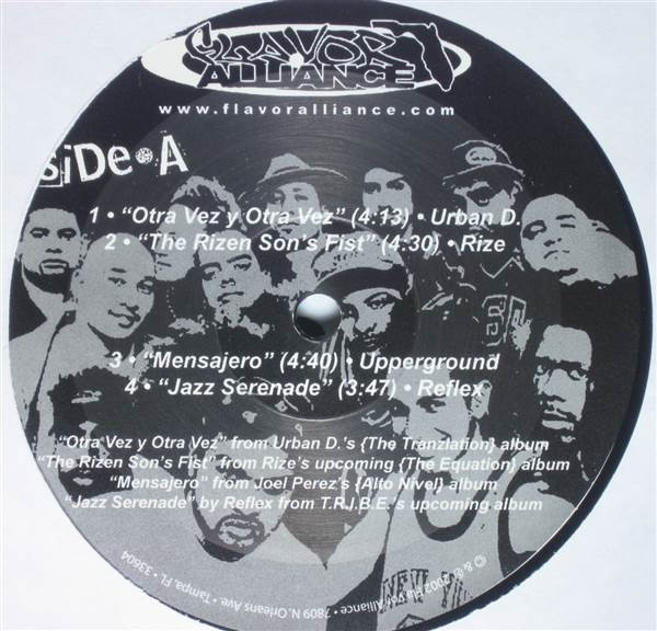 Various - Flavor Alliance EP  (12", EP, Maxi, Promo)