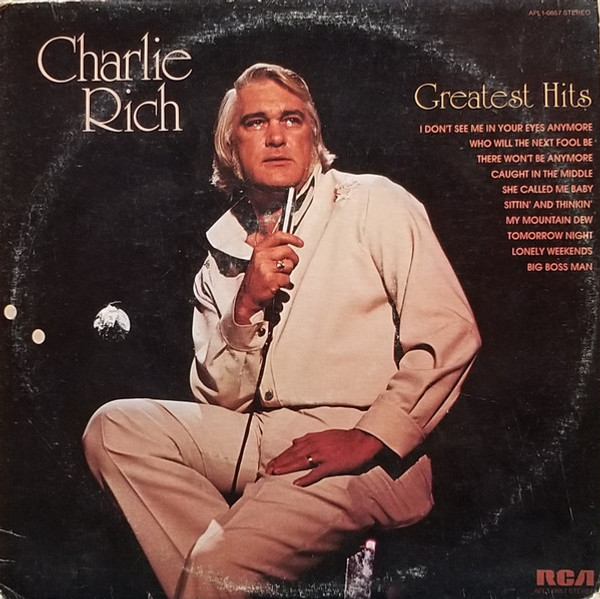 Charlie Rich - Greatest Hits - RCA Victor - APL1-0857 - LP, Comp 1531015261
