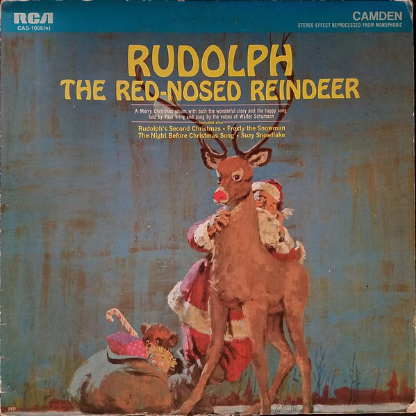 Various - Rudolph The Red-Nosed Reindeer (LP, Album)