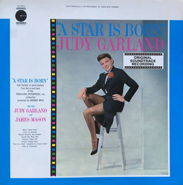 Judy Garland - A Star Is Born - Columbia Limited Edition, Columbia Limited Edition - LE 10011, XSM 58050 - LP, Album, RE 1549895491