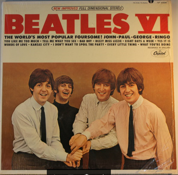 The Beatles - Beatles VI - Capitol Records, Capitol Records - ST 2358, ST-2358 - LP, Album 1553280871