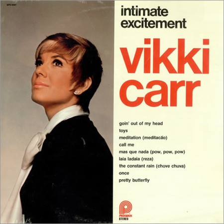 Vikki Carr - Intimate Excitement (LP, Album, RE)