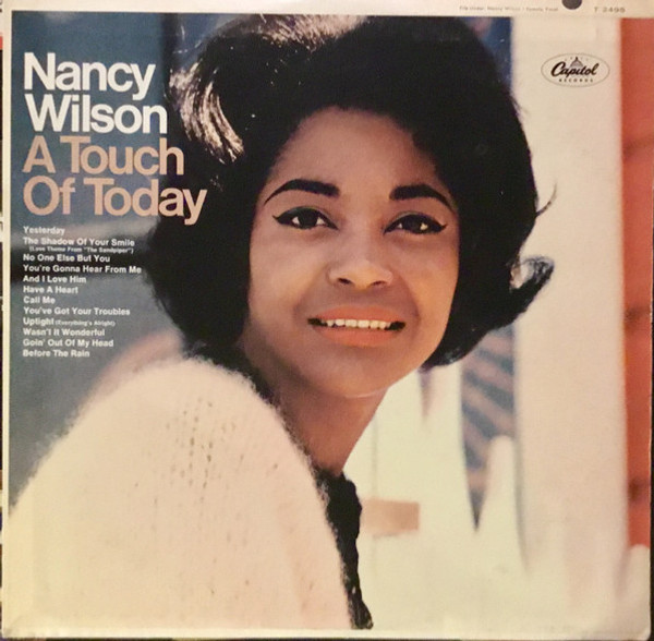 Nancy Wilson - A Touch Of Today - Capitol Records, Capitol Records - T-2495, T 2495 - LP, Album, Mono, Scr 1560597949