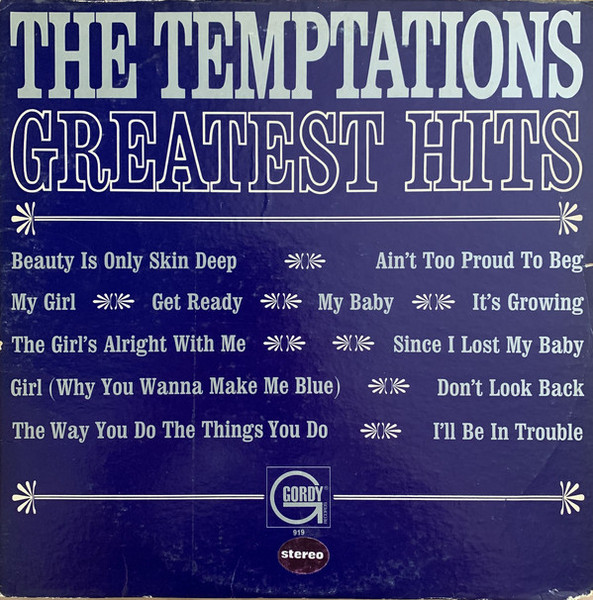 The Temptations - The Temptations Greatest Hits (LP, Comp)