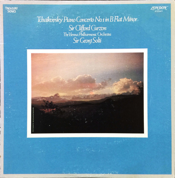 Pyotr Ilyich Tchaikovsky, Clifford Curzon, Wiener Philharmoniker, Georg Solti - Piano Concerto No. 1 - London Records - STS 15471 - LP, RE 1566965443