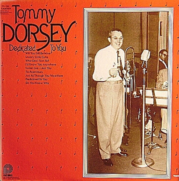 Tommy Dorsey - Dedicated To You - RCA Camden - ACL-7033 - LP, Album, RE 1571360521