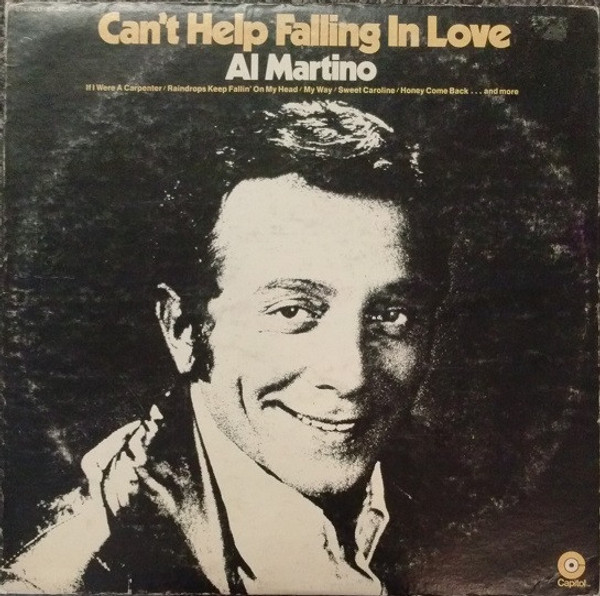 Al Martino - Can't Help Falling In Love (LP, Album, Win)