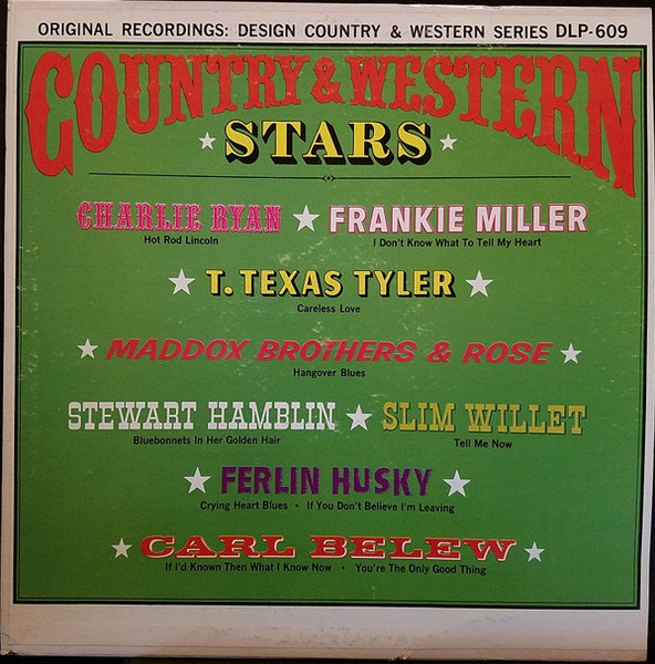 Various - Country & Western Stars - Vol. V - Design Records (2) - DLP-609 - LP, Comp 1584310777
