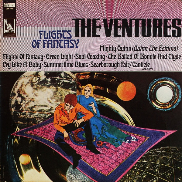 The Ventures - Flights Of Fantasy - Liberty - LST-8055 - LP, Album 1585283422