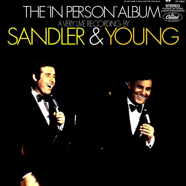 Sandler & Young - The "In Person" Album - Capitol Records - ST 2961 - LP 1585971784