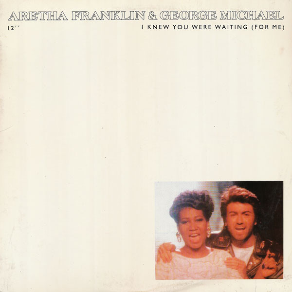Aretha Franklin & George Michael - I Knew You Were Waiting (For Me) - Arista - AD1-9560 - 12", Single 1591724515