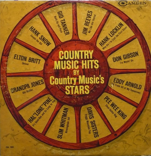 Various - Country Music Hits By Country Music's Stars - RCA Camden - CAL 689 - LP, Comp, RE 1593111595