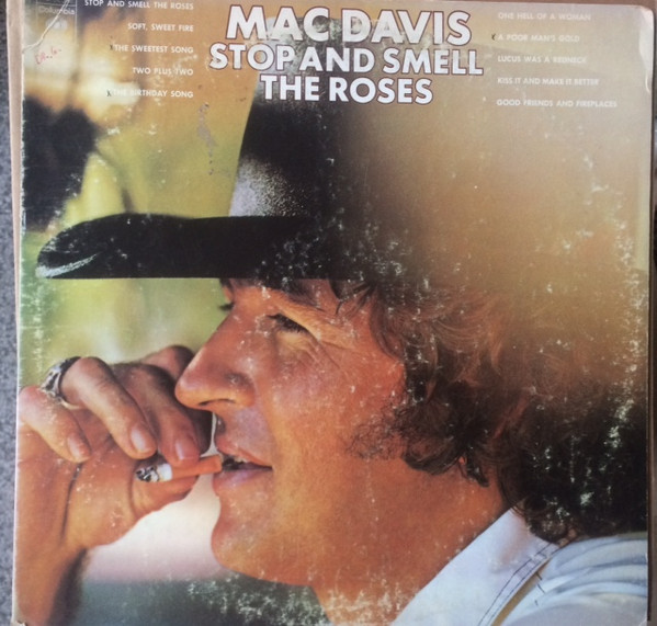 Mac Davis - Stop And Smell The Roses - Columbia - KC 32582 - LP, Album 1593922009