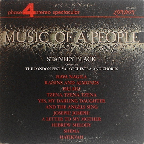 Stanley Black Conducting The London Festival Orchestra - Music Of A People (LP, Album, Gat)