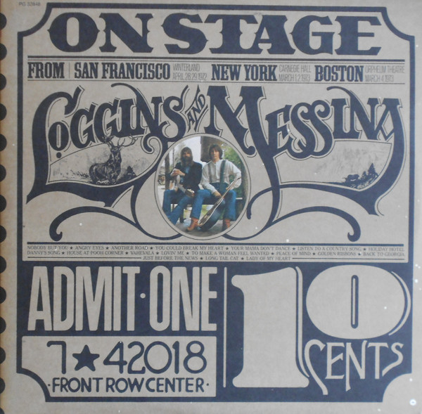 Loggins And Messina - On Stage - Columbia - PG 32848 - 2xLP, Album, Gat 1596528298