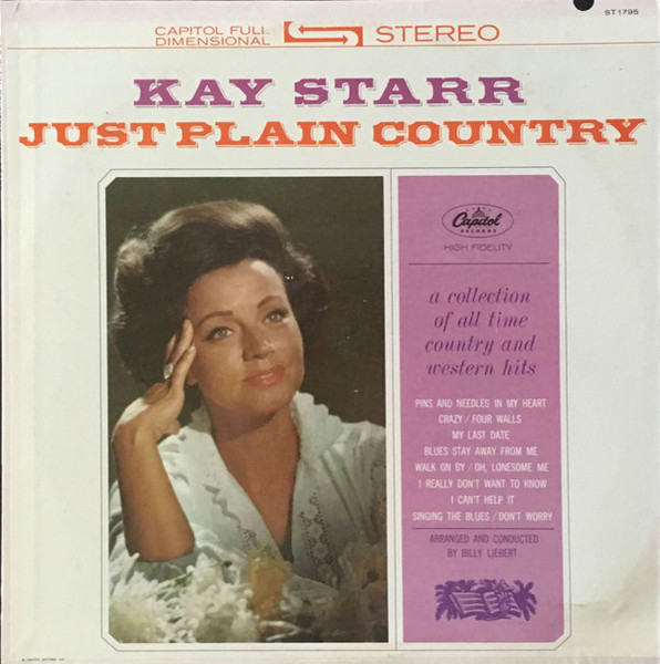 Kay Starr - Just Plain Country - Capitol Records - ST 1795 - LP, Album 1605375979