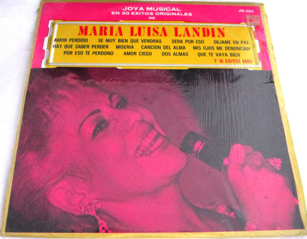 Maria Luisa Landin - Joya Musical En 30 Éxitos Originales de Maria Luisa Landin - Orfeon - JM-264 - 3xLP, Comp 1605715825