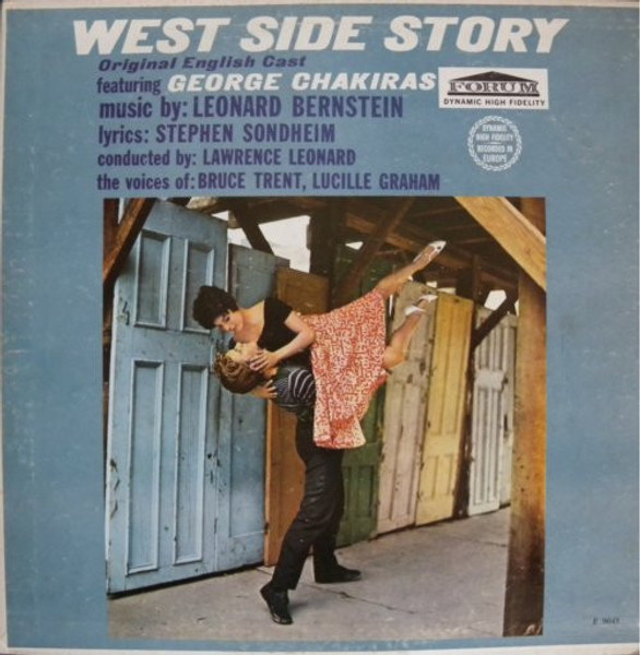 Leonard Bernstein - West Side Story (Original English Cast) (LP, Mono)