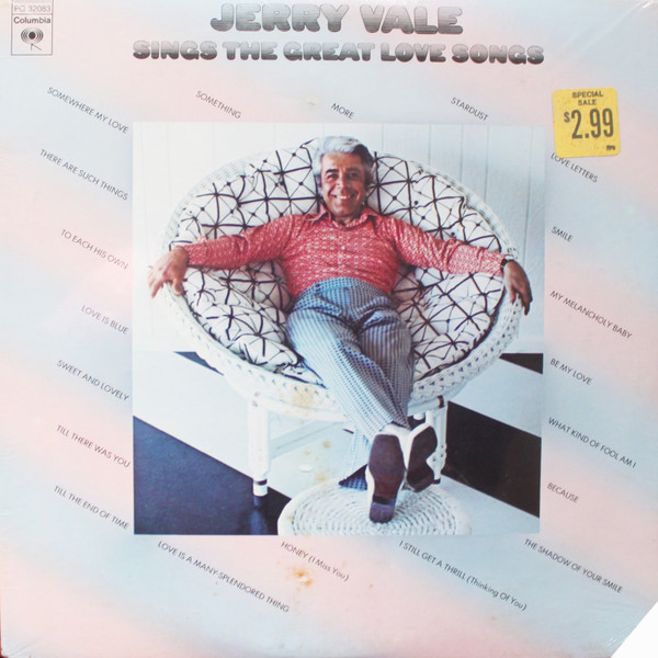 Jerry Vale - Jerry Vale Sings The Great Love Songs - Columbia - PG 32083 - 2xLP, Comp 1609749787