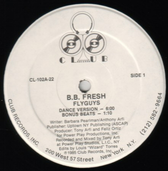 B.B. Fresh - Flyguys (12")