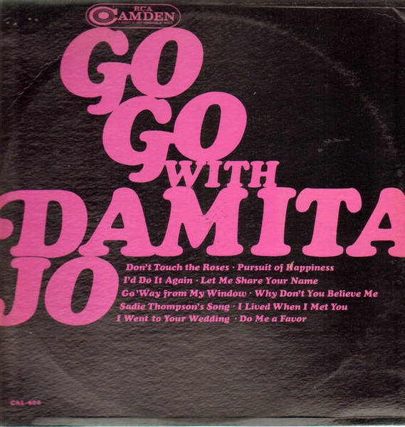 Damita Jo - Go Go With Damita Jo - RCA Camden - CAL-900 - LP, Album, Mono 1612870888