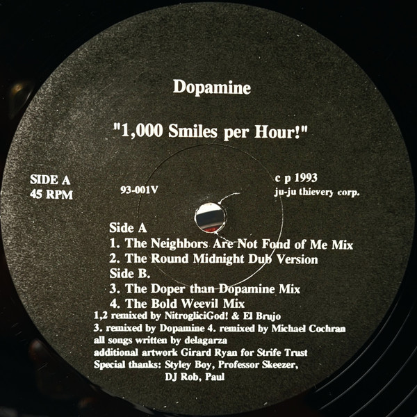 Dopamine (4) - 1,000 Smiles Per Hour (12")