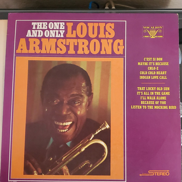 Louis Armstrong - The One And Only Louis Armstrong - MCA Coral - VL7-3871 - 12", RE, RM, Sim 1614600604