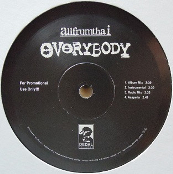 Allfrumtha I - Everybody (12", Promo)