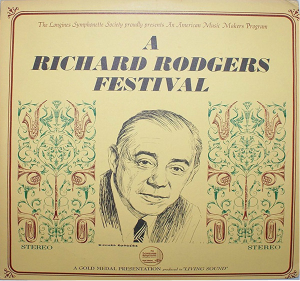 The Longines Symphonette - A Richard Rodgers Festival - Longines Symphonette Society, Longines Symphonette Society - LWS 236, LWS 237 - 2xLP 1615919089