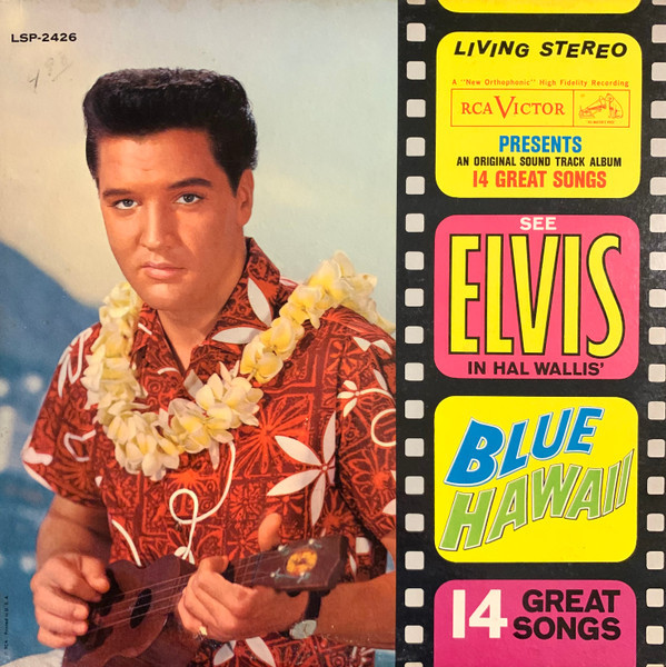 Elvis Presley - Blue Hawaii (LP, Album, Ind)