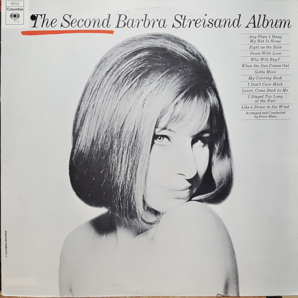 Barbra Streisand - The Second Barbra Streisand Album - Columbia - PC 8854 - LP, Album, RE 1624026247
