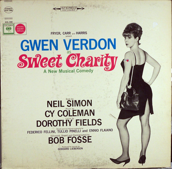 Gwen Verdon - Sweet Charity (A New Musical Comedy) - Columbia Masterworks - KOS 2900 - LP, Album 1624260541