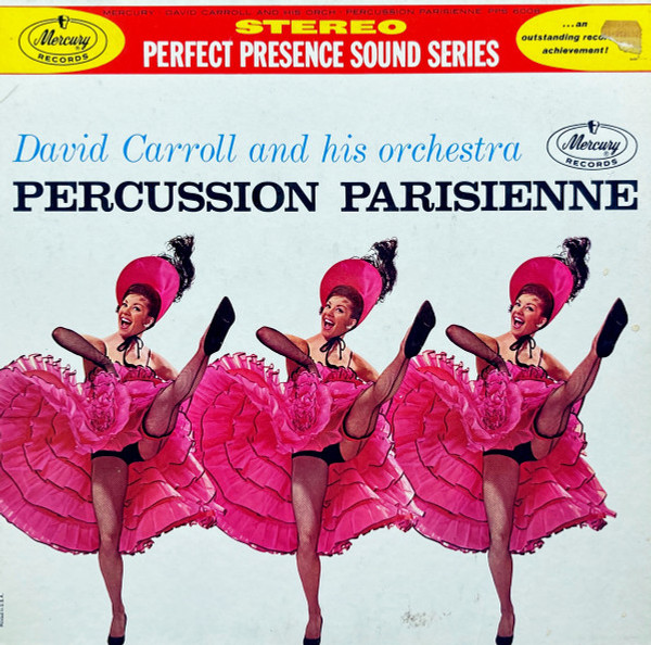David Carroll & His Orchestra - Percussion Parisienne - Mercury - PPS 6008 - LP 1626607528