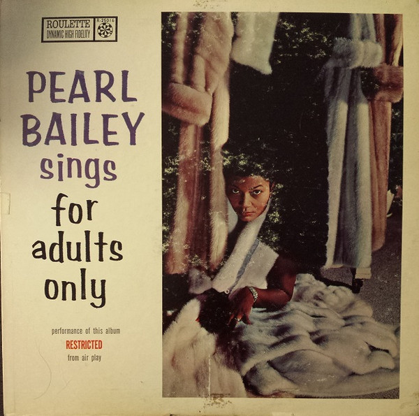 Pearl Bailey - Pearl Bailey Sings For Adults Only - Roulette - R-25016 - LP, Mono, RP 1628377039