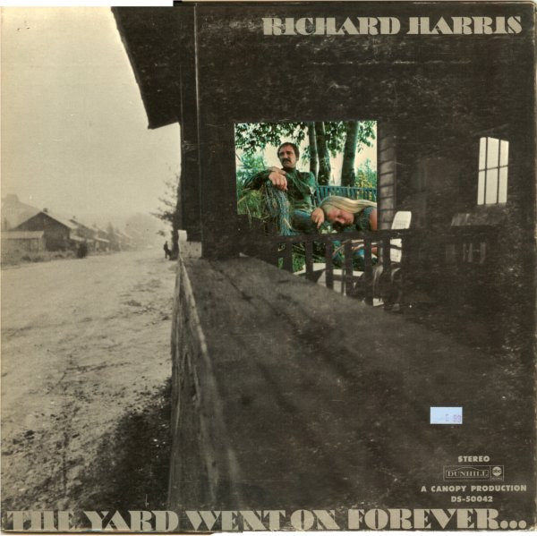 Richard Harris - The Yard Went On Forever... - Dunhill - DS-50042 - LP, Album, Gat 1636437358