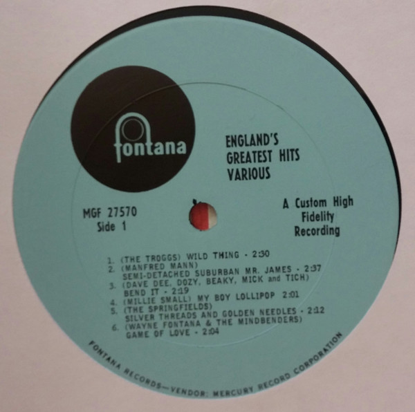 Various - England's Greatest Hits (LP, Comp, Mono)