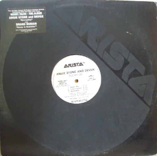Angie Stone And Devox / Brand Nubian - Everyday / Keep It Bubblin' (12", Promo)