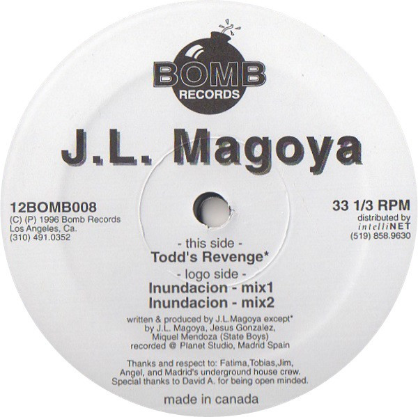 J.L. Magoya - Todd's Revenge / Inundacion (12")