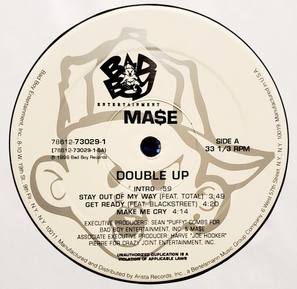 Ma$e* - Double Up (2xLP, Album, Promo)