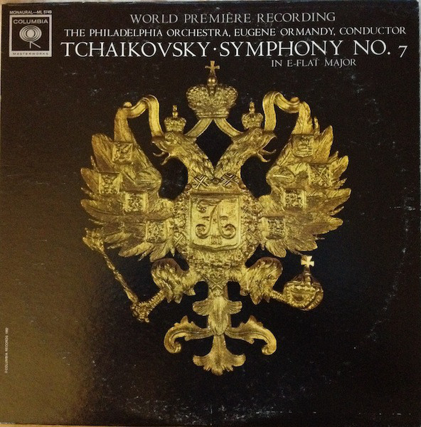 Tchaikovsky* : The Philadelphia Orchestra, Eugene Ormandy - Symphony No. 7 In E-Flat Major (LP, Mono)