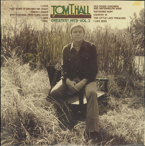 Tom T. Hall - Greatest Hits, Vol. 2 (LP, Comp, Ter)
