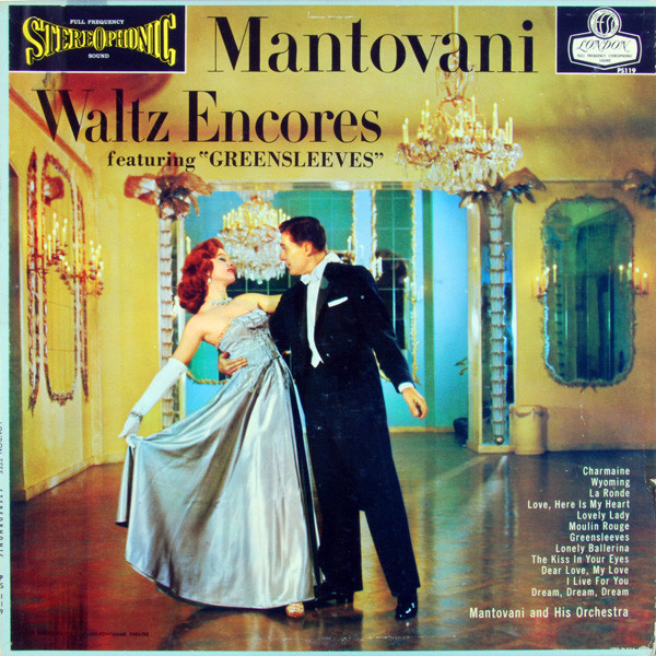 Mantovani - Waltz Encores - London Records, London Records, London Records - PS119, PS 119, PS.119 - LP 1658750707