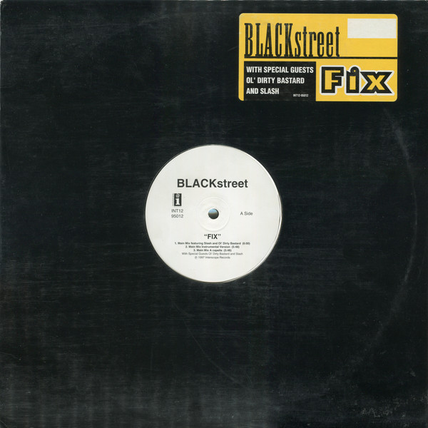 Blackstreet - Fix - Interscope Records, Interscope Records - INT12-95012, INT12 95012 - 12" 1684239229