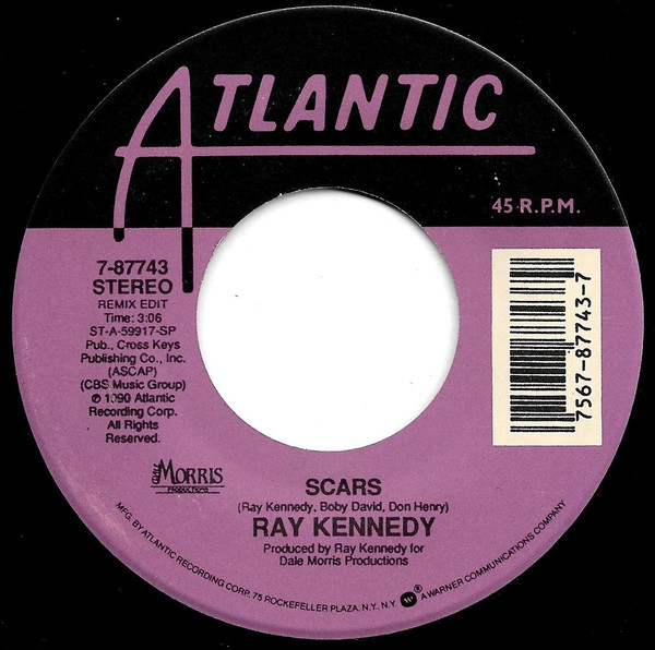Ray Kennedy (2) - Scars - Atlantic - 7-87743 - 7", Single 1712900017