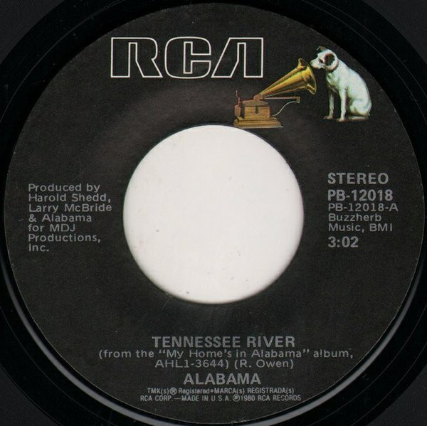 Alabama - Tennessee River (7", Single, Styrene, Ind)