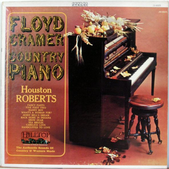 Floyd Cramer, Houston Roberts - Country Piano - Hilltop - JS-6025 - LP, Album 1731788224