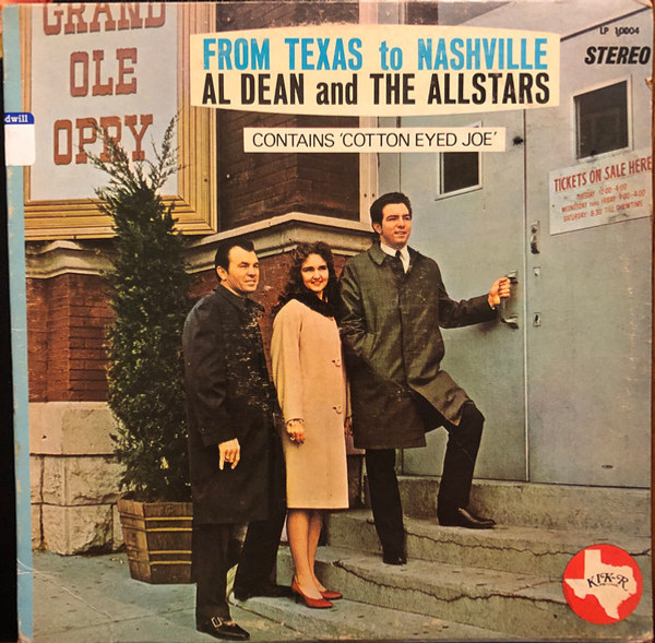 Al Dean & The All Stars - From Texas To Nashville - Kik-R, Kik-R - LPS 10004, LP 10004 - LP, Album 1702777234